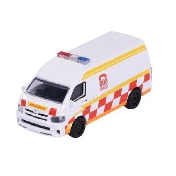 Majorette Australian Triple Zero Vehicles 3pcs Metal travel Toy Car Best Seller Most Loved in Store 3yrs+