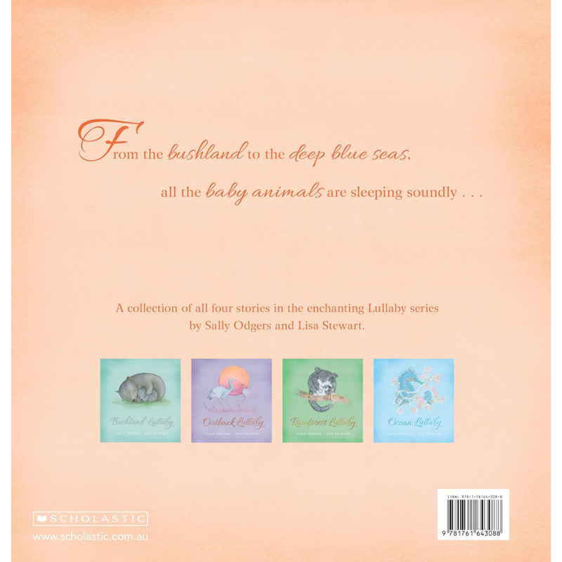 Australian Lullaby Treasury (Hardcover) by Sally Odgers Kids Picture Book Australian Book