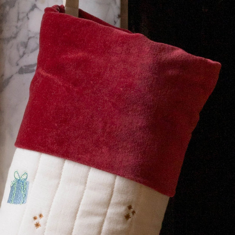 Christmas Stocking Christmas Tree Red by Avery Row Room Decor Christmas Range