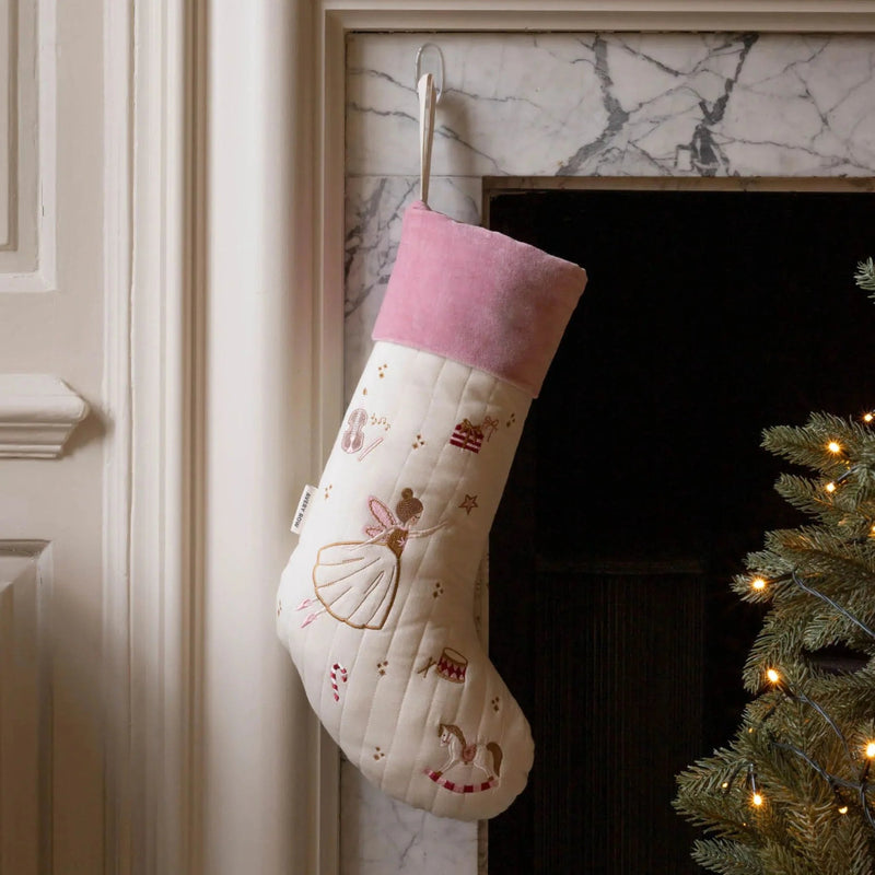 Christmas Stocking Sugar Plum Fairy by Avery Row Room Decor Christmas Range