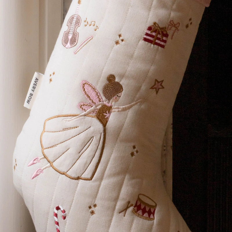 Christmas Stocking Sugar Plum Fairy by Avery Row Room Decor Christmas Range