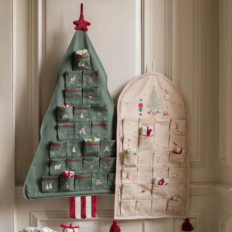 Christmas Fabric Advent Calendar Christmas Tree by Avery Row 110x72cm Room Decor Christmas Range
