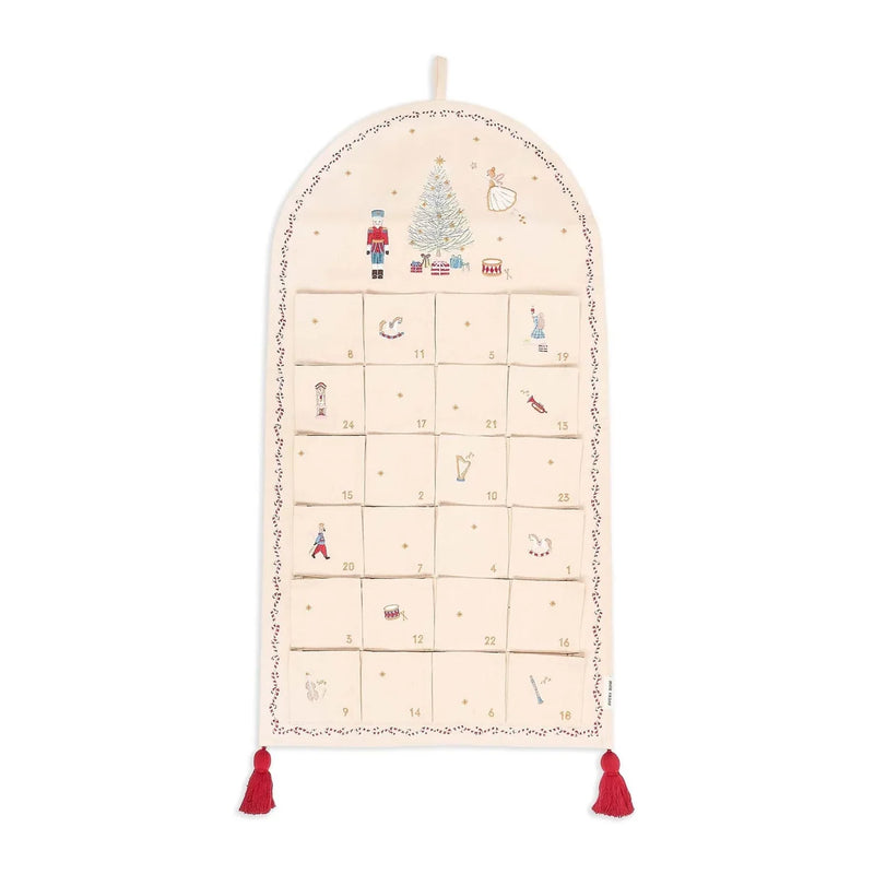 Christmas Fabric Advent Calendar The Nutcracker by Avery Row 95X49cm Room Decor Christmas Range
