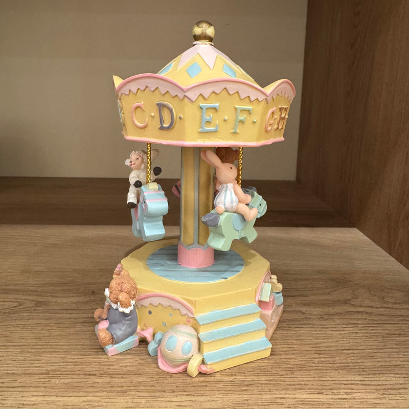 Carousel Music Box Revolving ABC Bear Design Best Seller Most Loved in Store