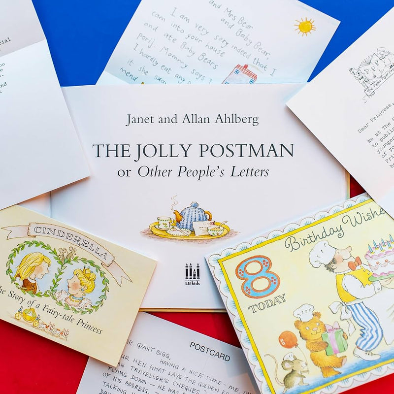 The Jolly Postman or Other People’s Letters (Hardcover) by Janet and Allan Ahlberg Kids Picture Book