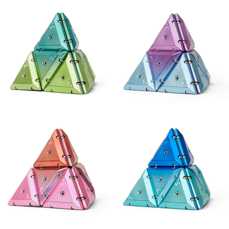 Speks Magnetic Geode Pyramid Travel Fidget Toys 14yrs+