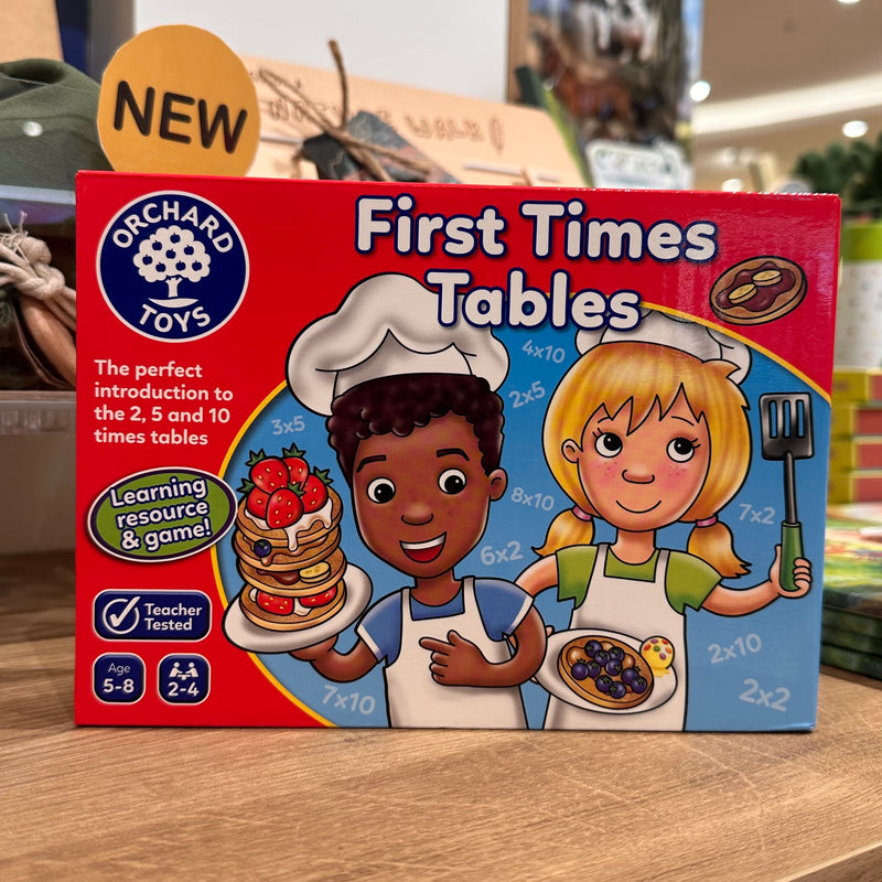Orchard Toys Game First Times Table Cognitive Early Math Games for Kids 5yrs+