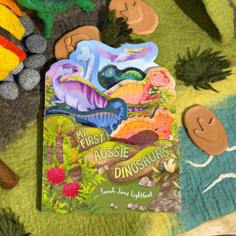 My First Aussie Dinosaurs (Board Book) by Sarah Jane Lightfoot Kids Dinosaur Picture Book