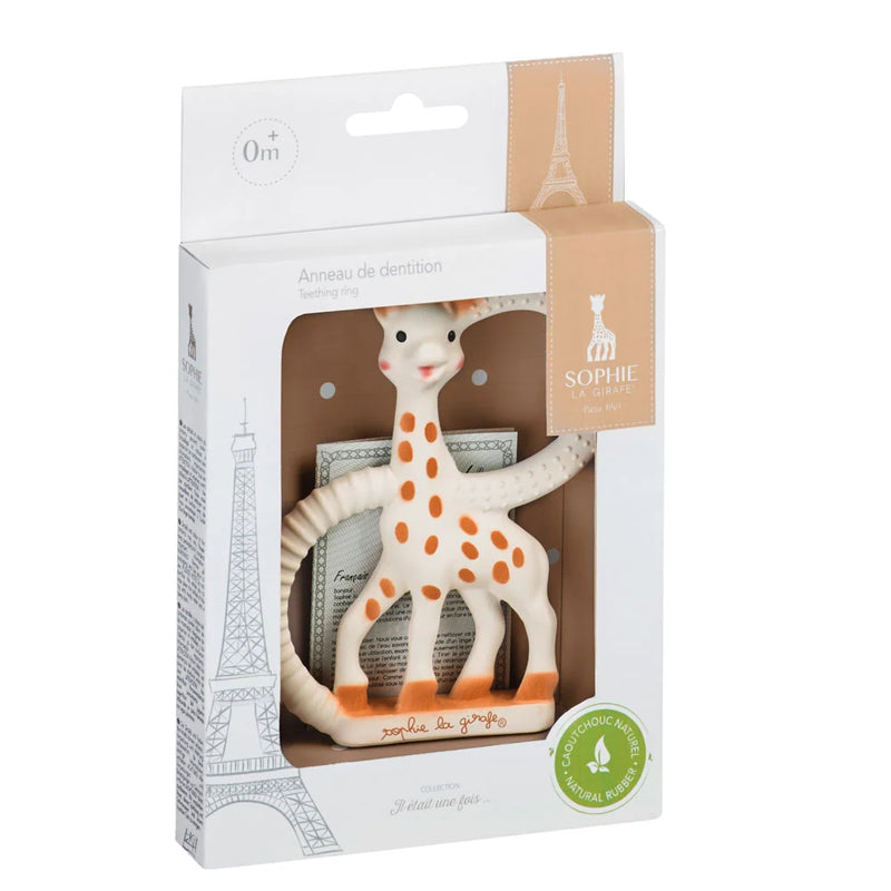Sophie La Girafe Giraffe Soft Teething Ring Gift Ideas for baby 0m+