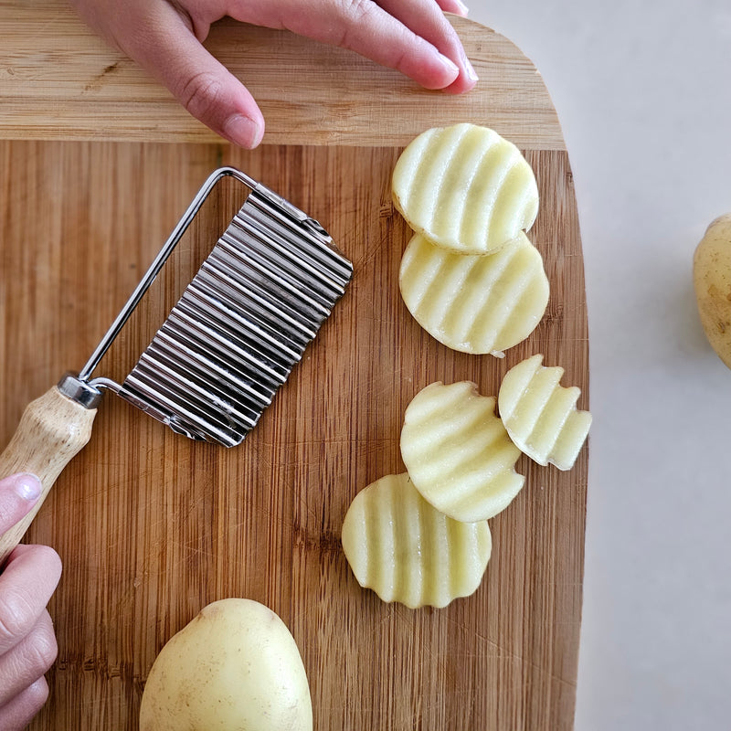 Montessori Crinkle Cutter with Handle Practical Life Materials