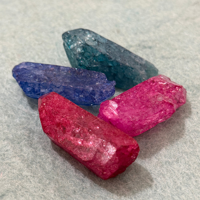 Rainbow Quartz Points