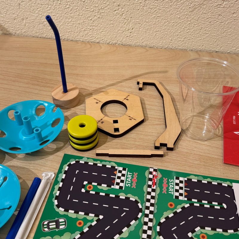 Australian Geographic Physics Lab Kit with 14 Physics Experiments Early Science STEM Toys Gifting Idea for 10yrs+