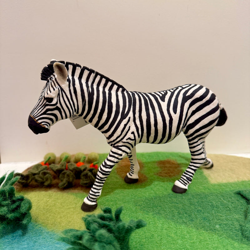 Zebra Extra Large Figurine by Safari Ltd Safari Collection Animal Figurines 3yrs+