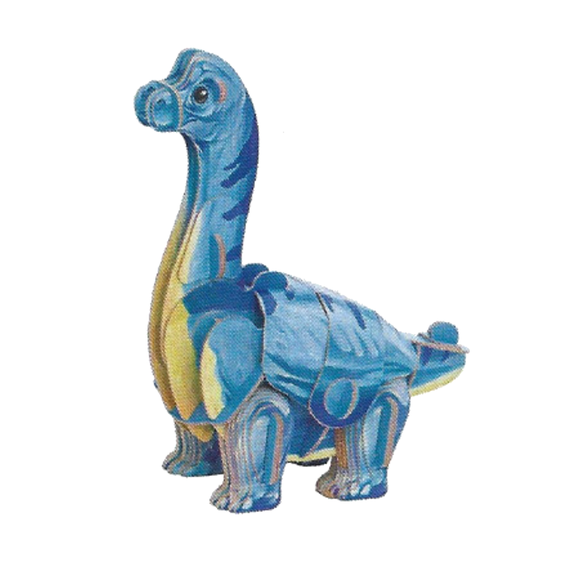 Makebug Brachiosaurus 3D Craft Paper Puzzle 7yrs+