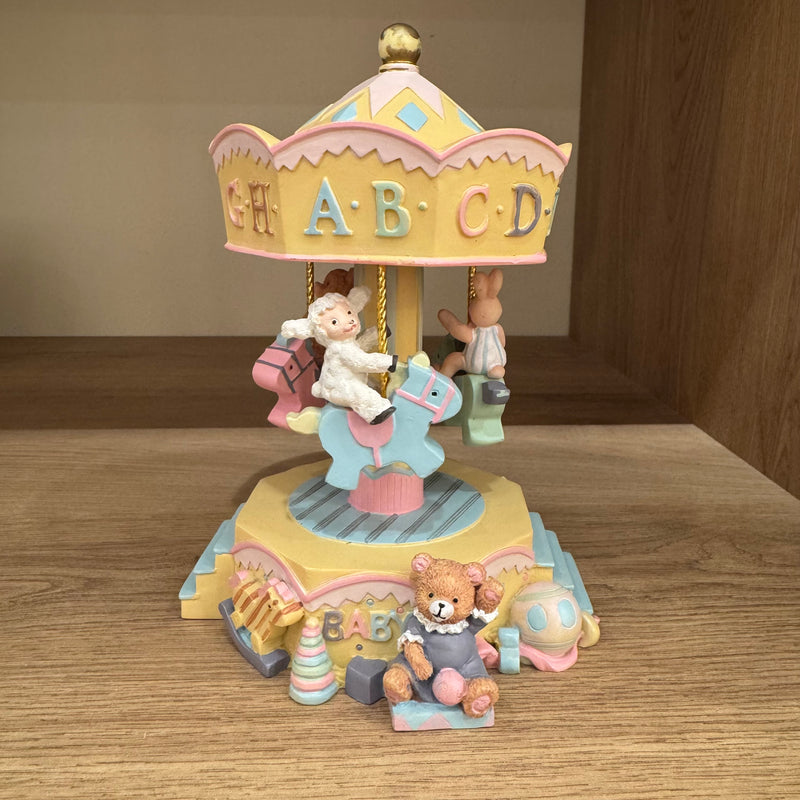 Carousel Music Box Revolving ABC Bear Design Best Seller Most Loved in Store