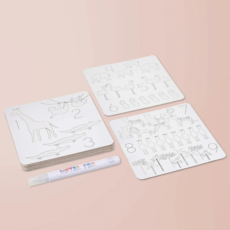 Floss & Rock Magic Water Colouring Jungle Interactive Book Art and Craft for Kids 3yrs+