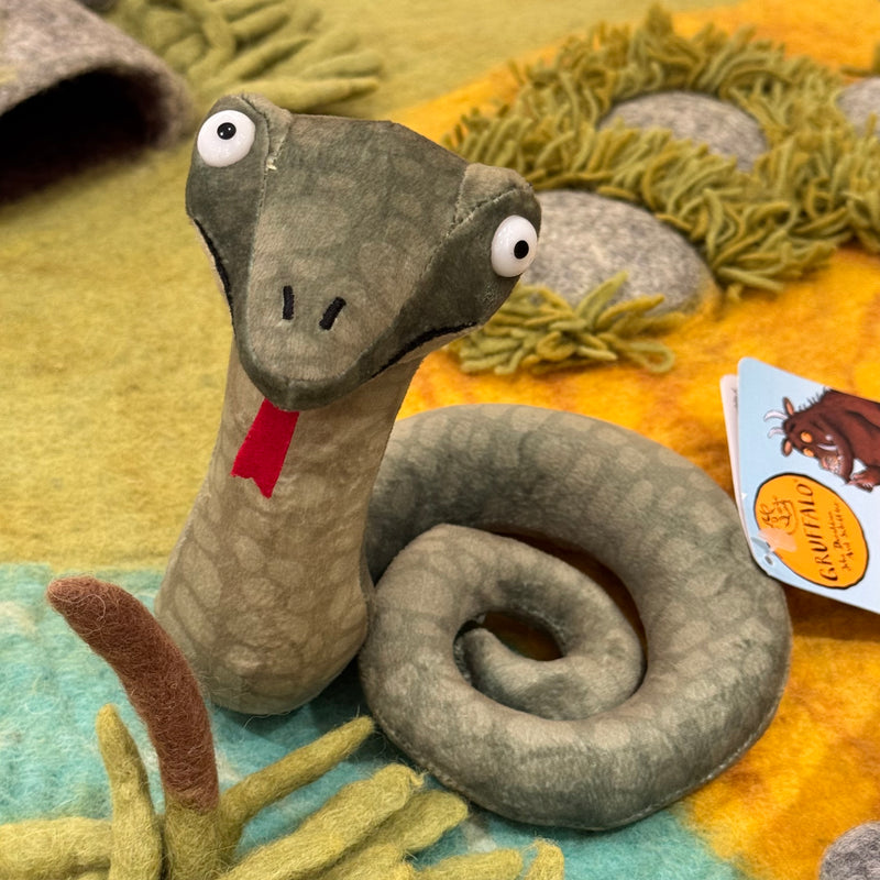 The Gruffalo Snake Plush Toy 16cm by Axel Scheffler 3yrs+