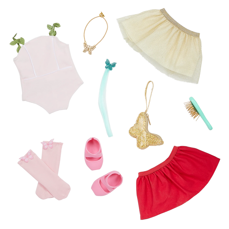 Our Generation Doll Cambi 18-inch Doll & Butterfly Fashion Gift Box Set Clearance 3yrs+