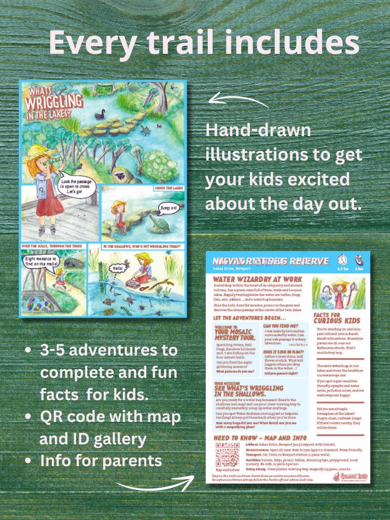 Melbourne's West Adventure Guide Gone Exploring 5 Mystery Family Adventures Trails & 15 Outdoor Activities by Gumnut Trails Outdoor Travel Toys 2yrs+