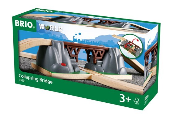 BRIO Collapsing Bridge 3yrs+