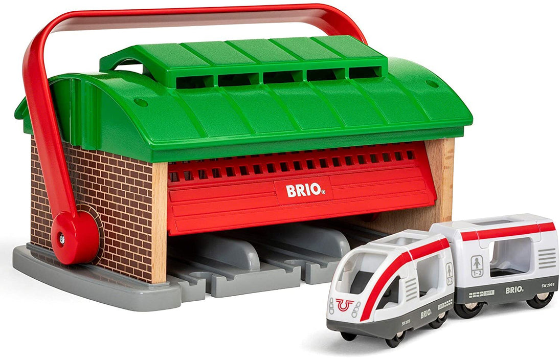 BRIO Train Garage with Handle 3pc 3yrs+