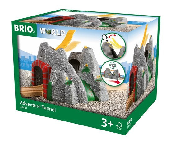 BRIO Adventure Tunnel with Sound  3yrs+