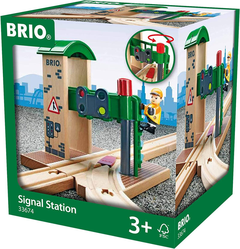 BRIO Signal Station 2pc Best Seller 3yrs+