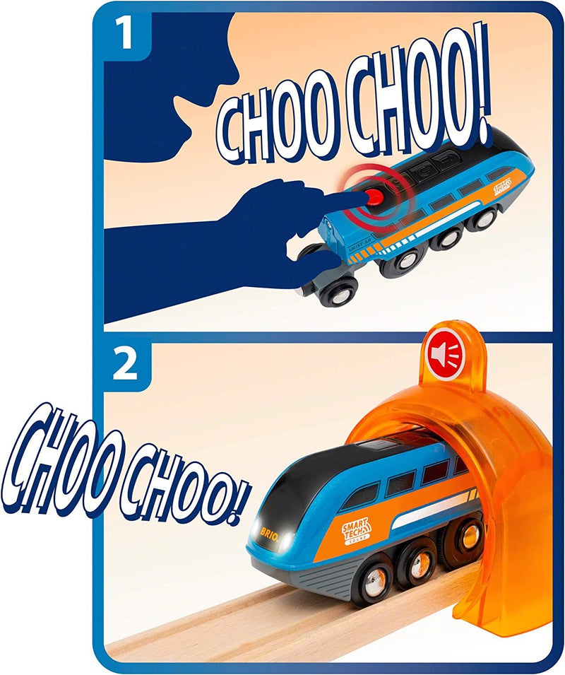 BRIO Smart Tech Action Tunnel Circle Set Battery Operated Best Seller 3yrs+