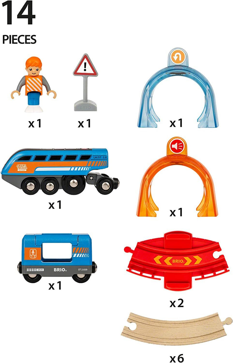 BRIO Smart Tech Action Tunnel Circle Set Battery Operated Best Seller 3yrs+