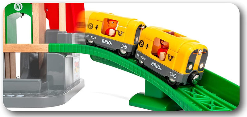 BRIO Central Station 37pc Large Set 3yrs+ (Bulky Shipping)