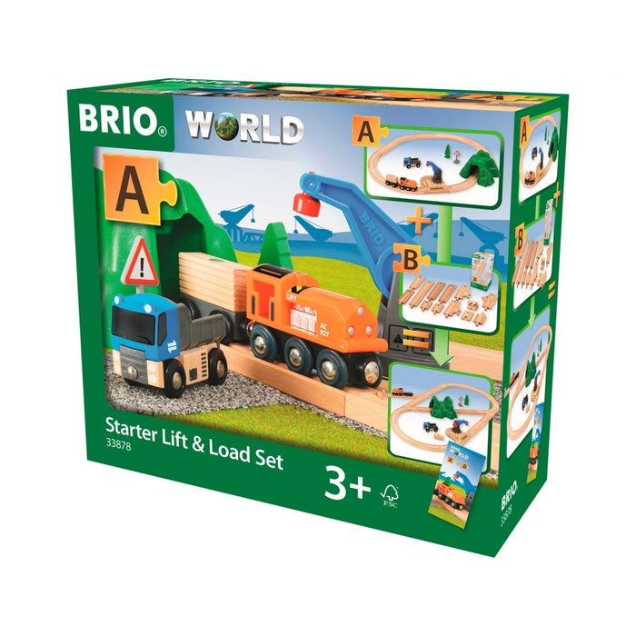 BRIO Starter Lift and Load Set A 19pc 3yrs+