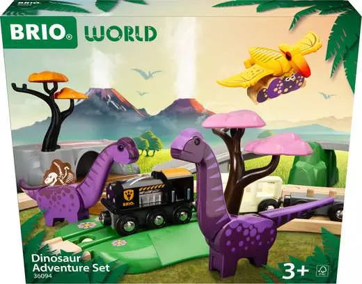 BRIO Dinosaur Adventure Set 21pcs Dinosaur toy Best Seller Dinosaur and Dragon Theme 3yr+