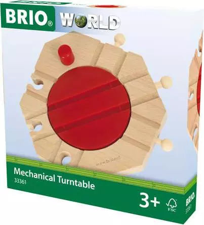 BRIO Mechanical Turntable 3yrs+