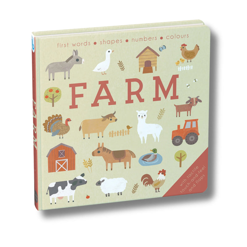 Baby Play Farm (Board Book) by Five Mile Farm Animals Book