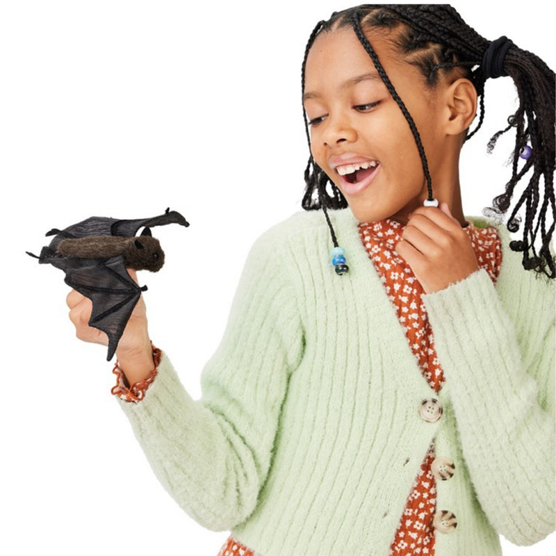 Bat Finger Puppet by Folkmanis Best Seller 3yrs+