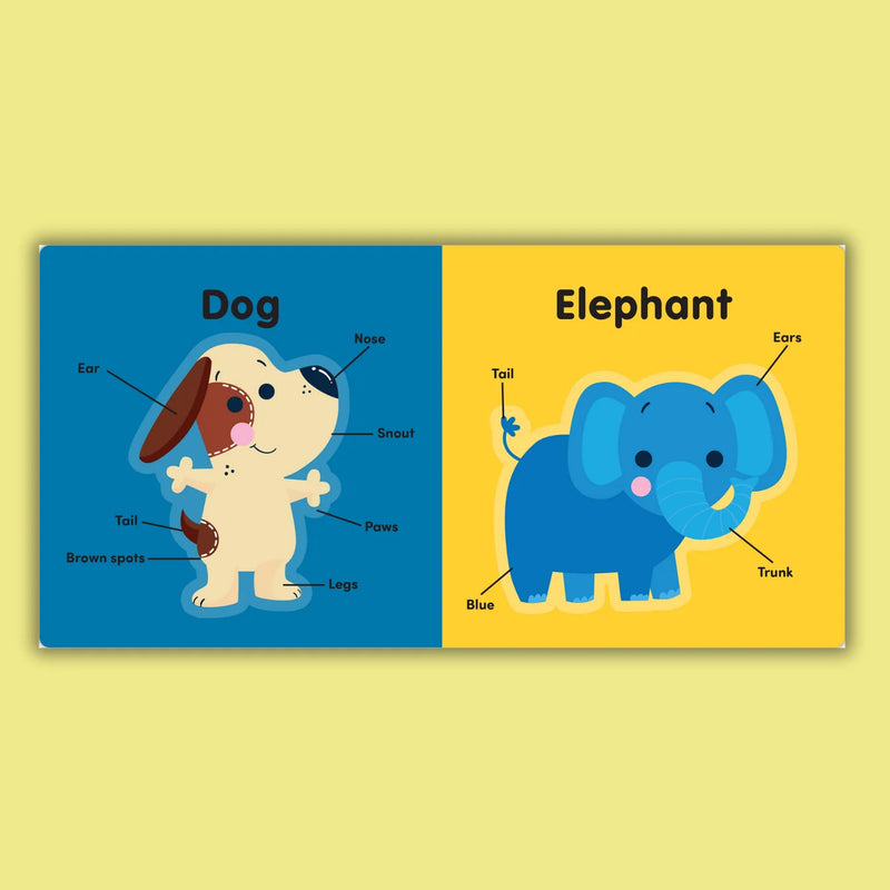 Big Block Books My First Animals (Board Book) by Sarah Lock Kids Picture Book
