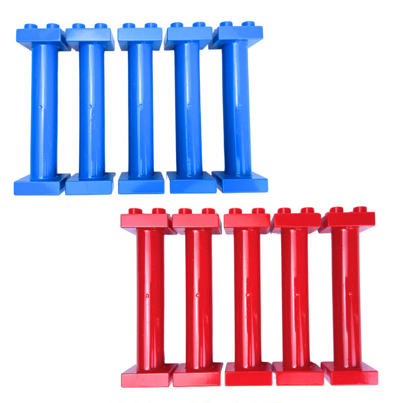 Flexi Tracks Block Pillars 10pcs Pack Car Accessories 3yrs+