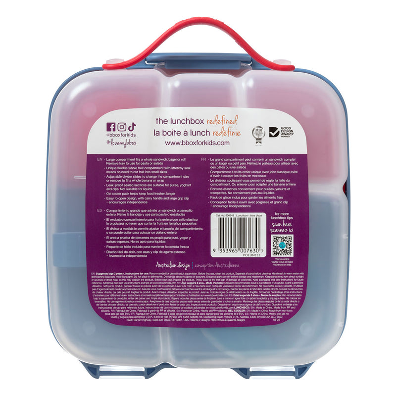 Bbox Blue Blaze Lunch box / Mini Lunchbox / Snackbox Blue Blaze Kids Lunch Box Best Seller 3yrs+