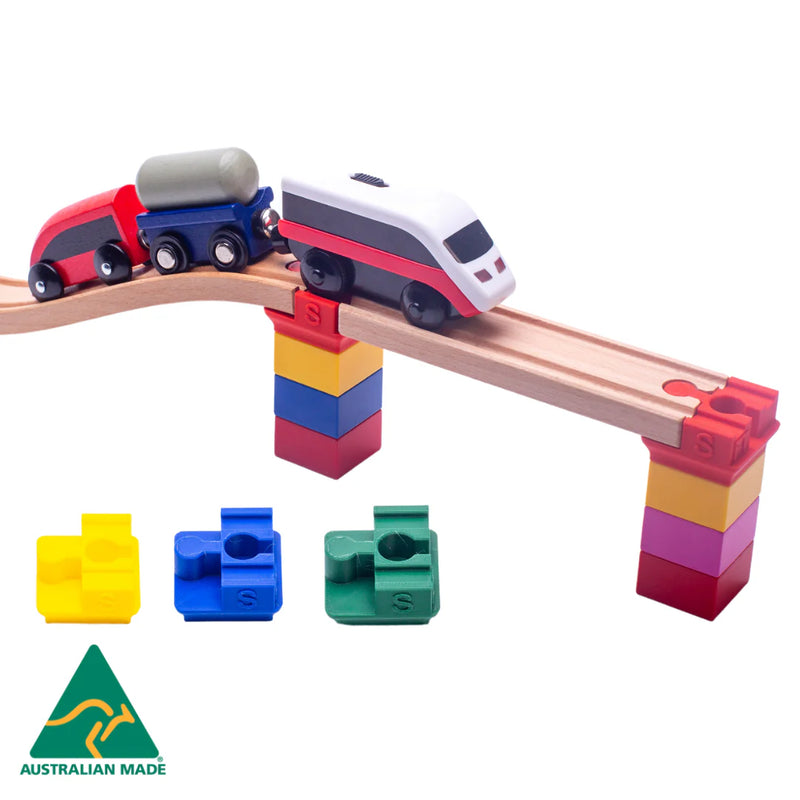 Flexi Tracks Bridge Connectors 12pc Pack Car Accessories 3yrs+