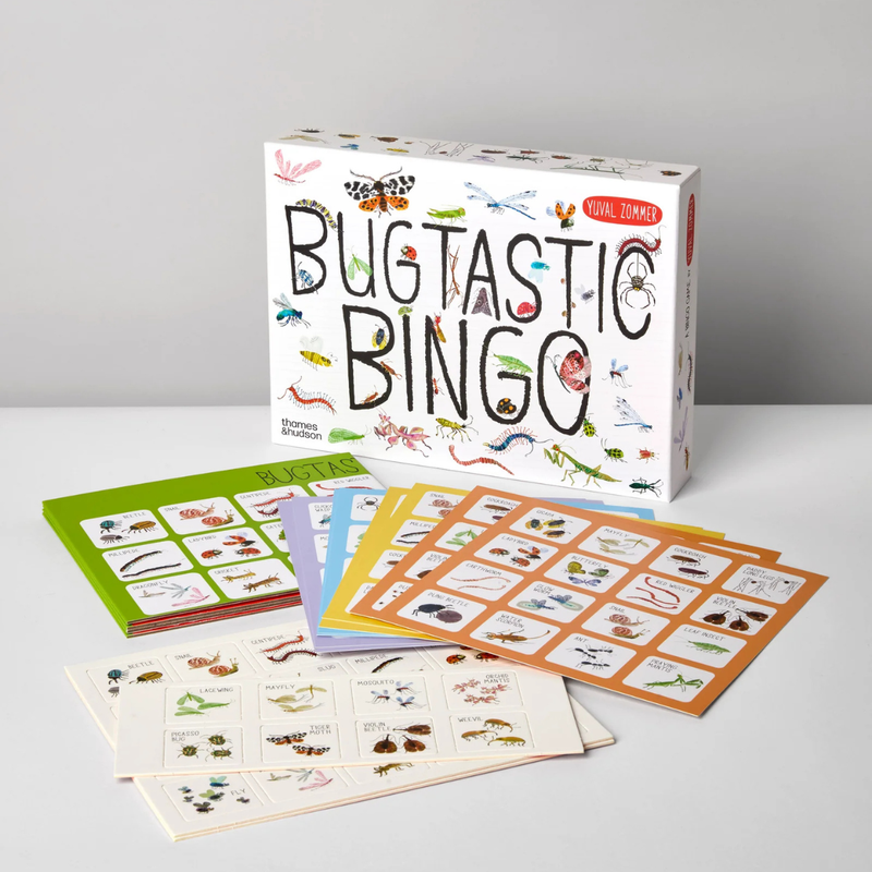 Bugtastic Bingo by Yuval Zommer Matching Board Card Game for kids Bug Toys 4yrs+
