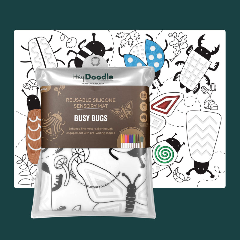 Hey Doodle Busy Bug Art and craft for kids Travel Toy Best Seller Gifting Idea for 3yrs+