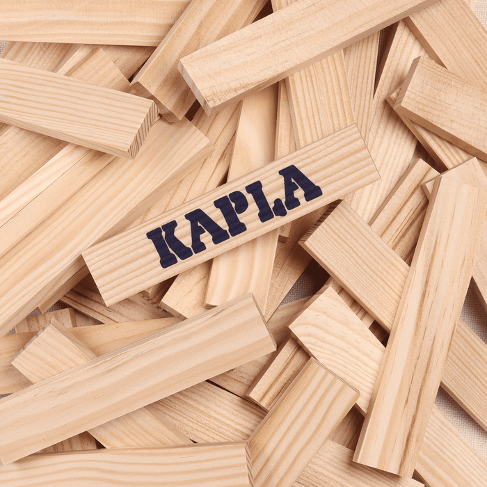 Kapla 100 Natural Planks in a case 3yrs+