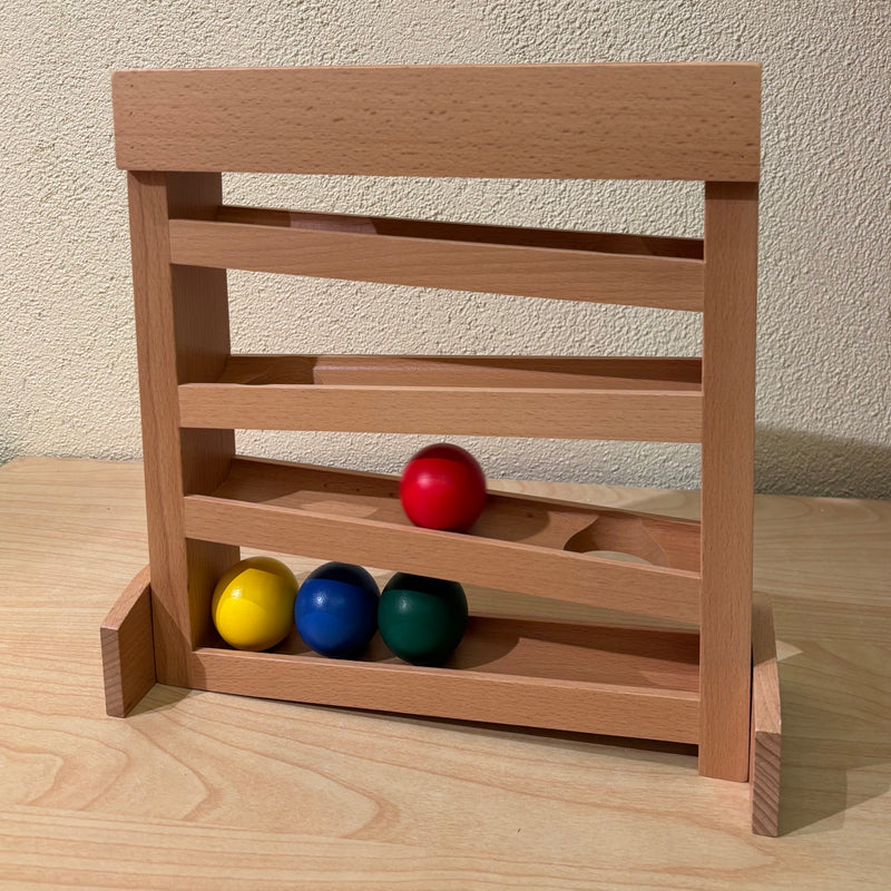 Wooden Visual Tracker Track a Ball Early Development Toy for 12m+