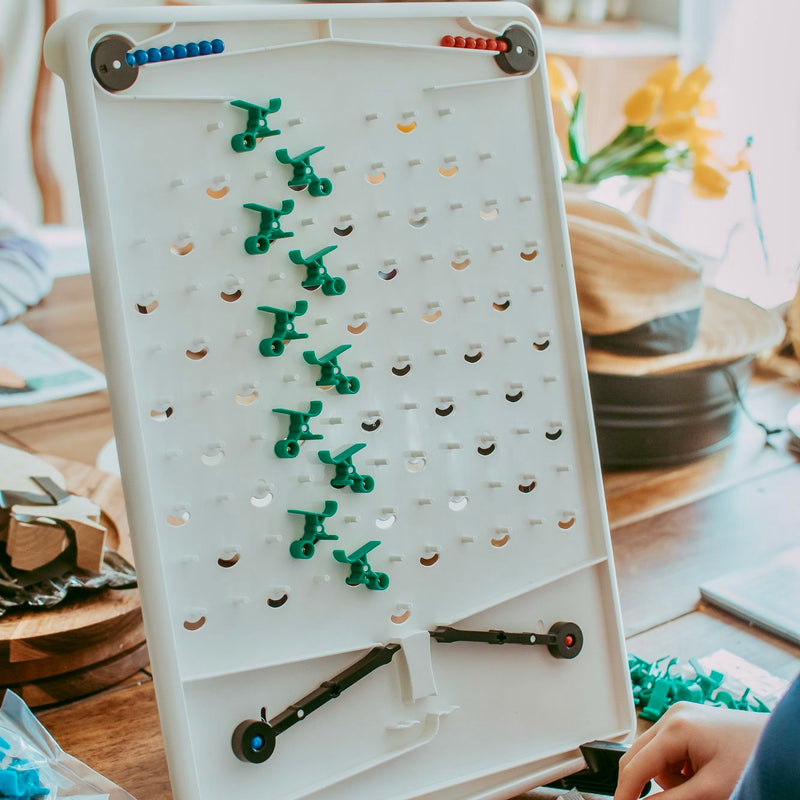 Turing Tumble Build Marble Powered Computers Logic Puzzle Computer Building Coding Game Early Science STEM Toys Marble Run Game Best Seller 8yrs+