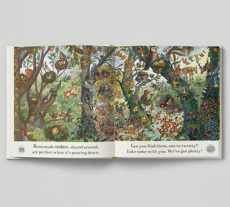 Brown Bear Wood: Keeping Cosy and Snuggling Up (Board Book) by Rachel Piercey Kids Picture Book by Magic Cat 2yrs+