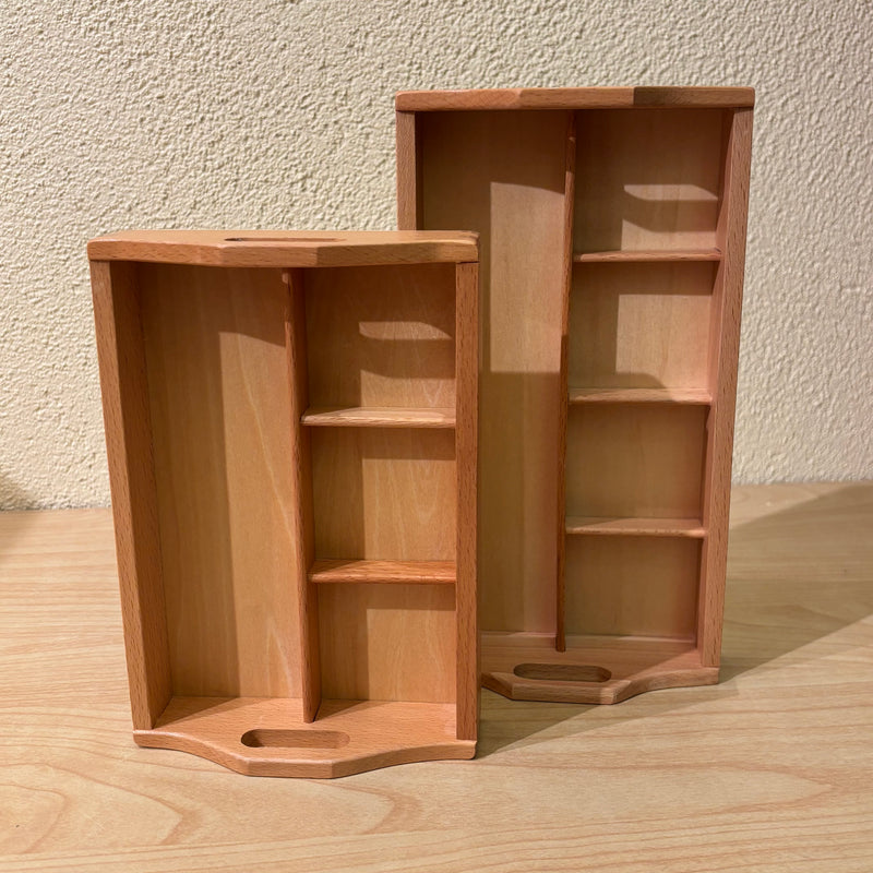Montessori 4 Compartment Wooden Sorting Tray
