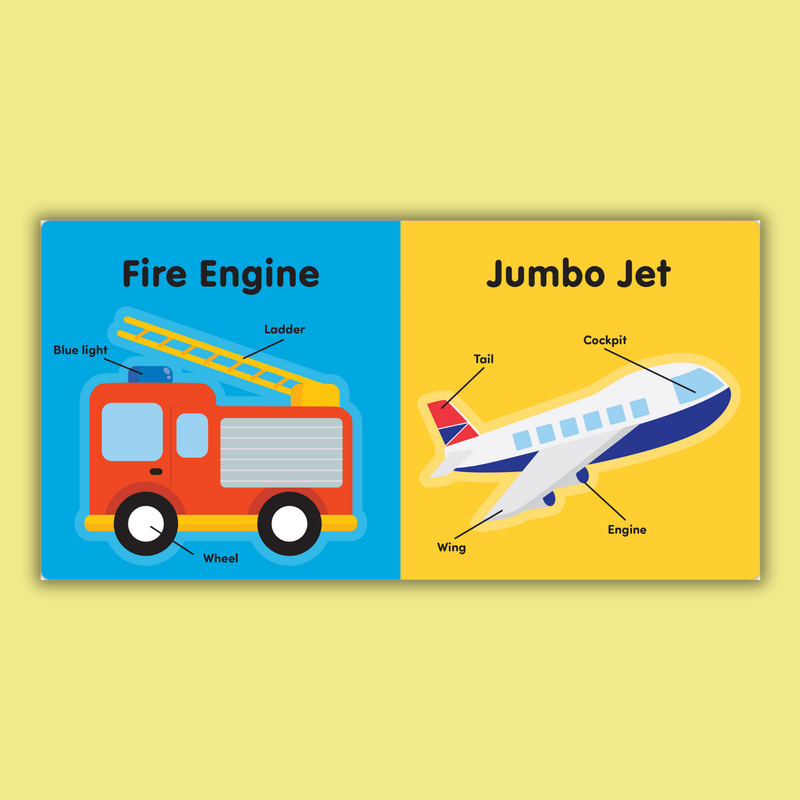 Big Block Books My First Vehicles (Board Book) by Sarah Lock Kids Picture Book