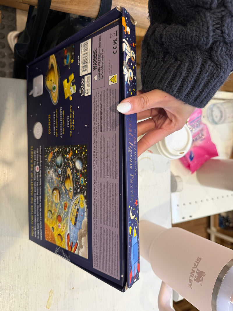 The Story Orchestra The Planets Musical Jigsaw Puzzle Musical Gifting Kids Book Space Toys Gifting Idea for 5yrs+ (Damaged Packaging)