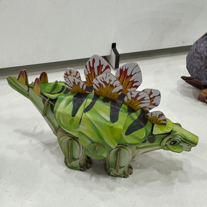 Makebug Stegosaurus 3D kraft Paper Puzzle for 7yrs+