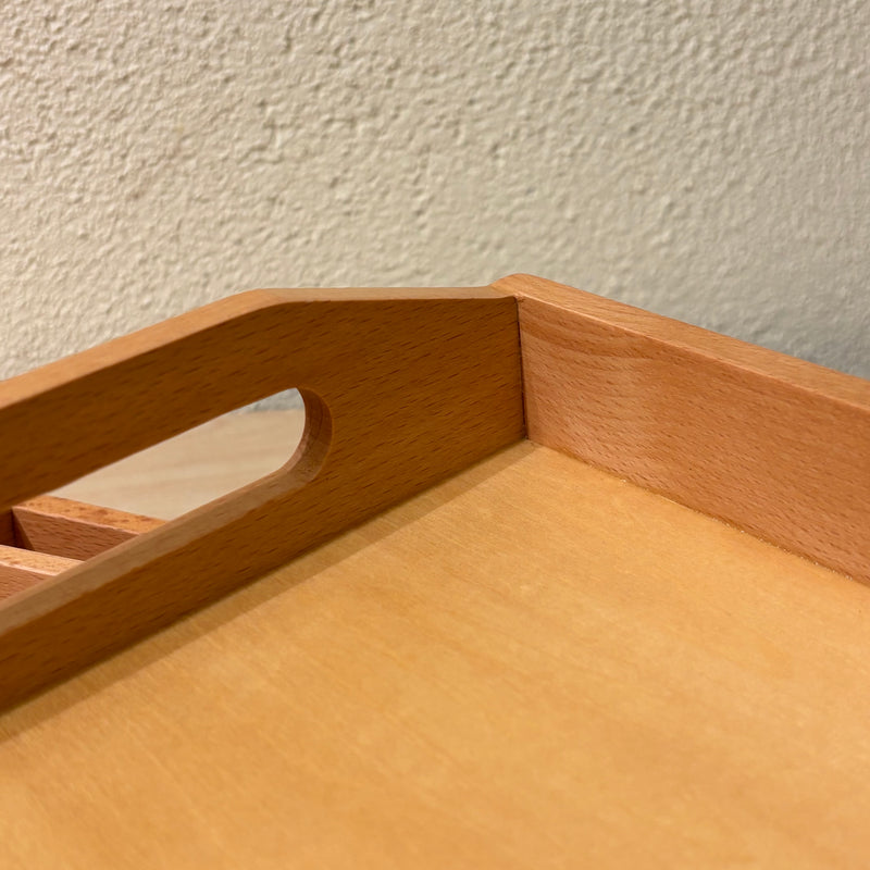 Montessori Trays with Handle Set of 3 Practical Life Materials